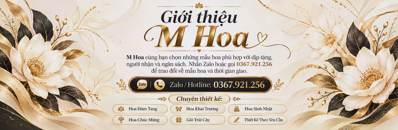 Ảnh bìa Shop hoa tươi Phường Chi Lăng An Giang - Chọn hoa gửi đúng tâm tình